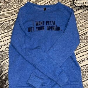 Oversized sweatshirt!